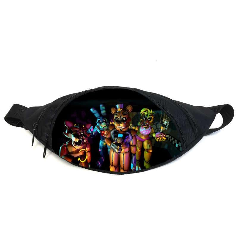Поясная сумка-бананка Cappuchino toys ФНАФ Аниматроники GB-FNAF 5 ночей с Фредди 28 Черный (2033177489)