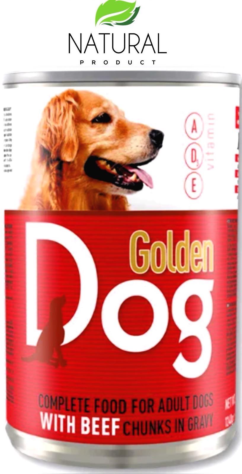 Корм вологий для собак Golden dog Яловичина 415 г (338582845) - фото 2