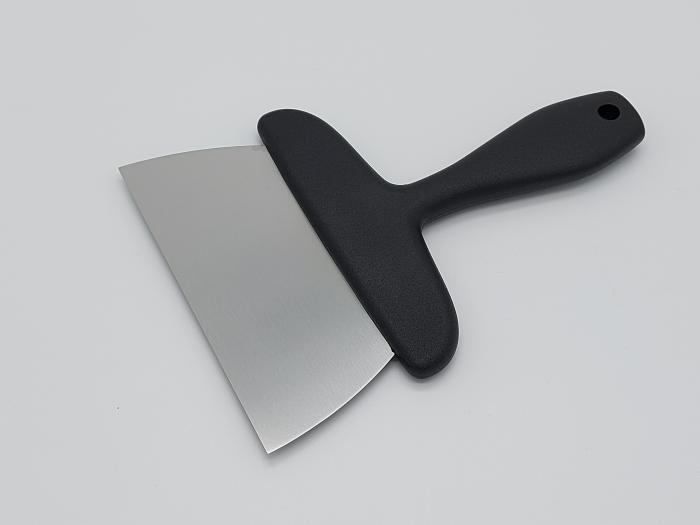 Шпатель резак для теста из нержавеющей стали L 20 см 15x6 см (19226) - фото 2 Шпатель резак для теста из нержавеющей стали L 20 см 15x6 см (19226) - фото 2