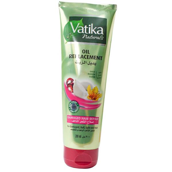 Крем несмываемый Dabur Vatika Oil Replacement Damaged Hair Repair для восстановления поврежденных волос 200 мл (43634057)