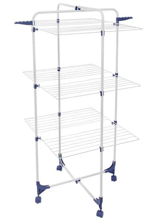 Сушилка для белья напольная Casa Si Athletic 3 White (CS92185E04) Сушилка для белья напольная Casa Si Athletic 3 White (CS92185E04)
