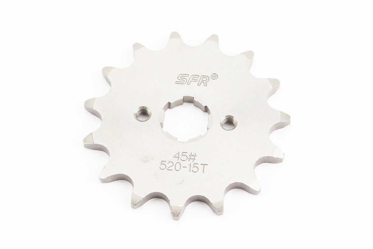 Зірка передня до мотоцикла Viper-125-150J до двигунів CG/CB під шліц 4 мм крок 520H 15 зубів (999854)