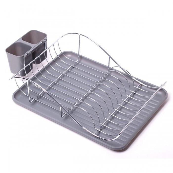 Сушилка для посуды Kamille с поддоном 52x32x13 см (KM-0761B)