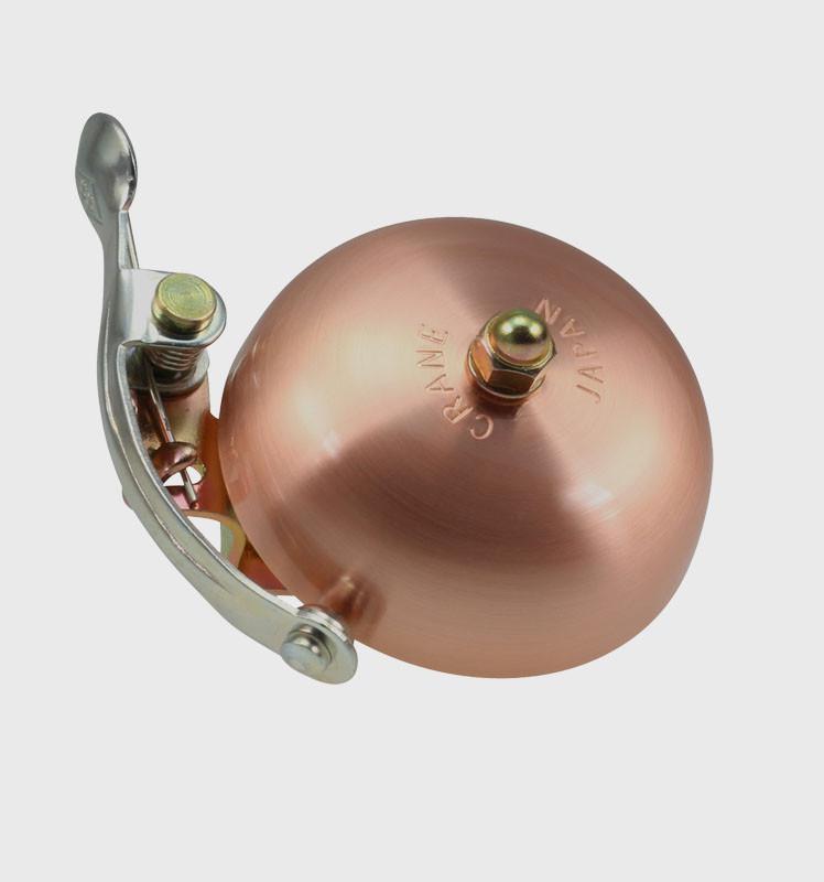 Звонок SUZU CRANE Brushed Copper латунь 55 мм