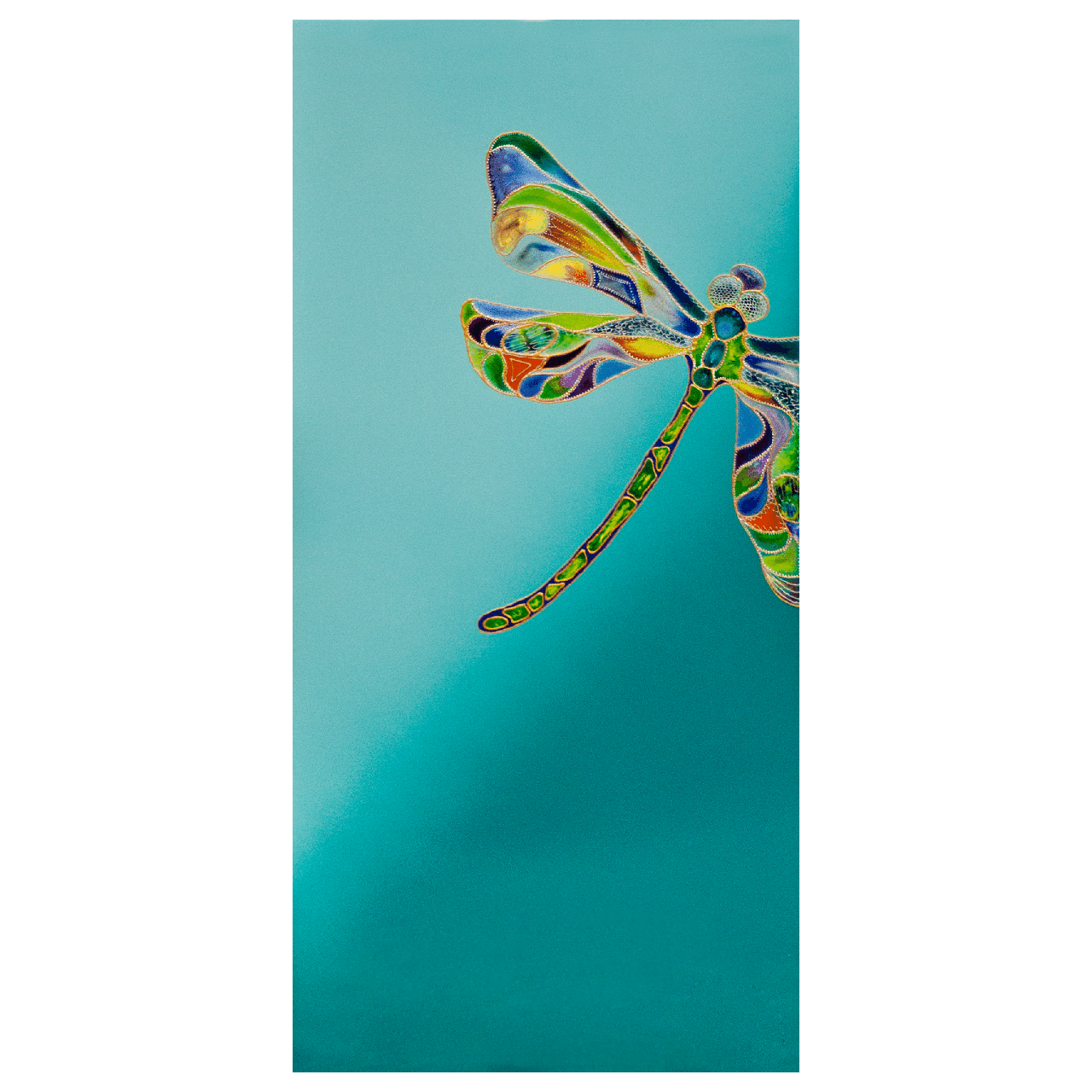 Металокерамічний обігрівач дизайнерський Uden-S-700 Невагомість зі шнуром до 14 м2 978х475 мм (25748050)