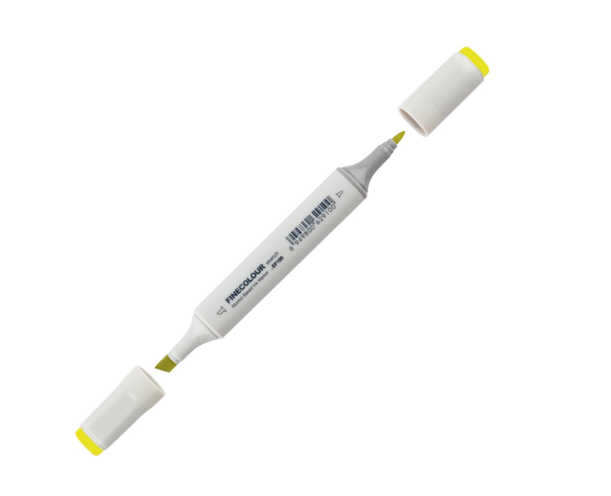 Маркер спиртовой Finecolour Sketchmarker 015 YG15 Желто-зеленый (EF100-15)