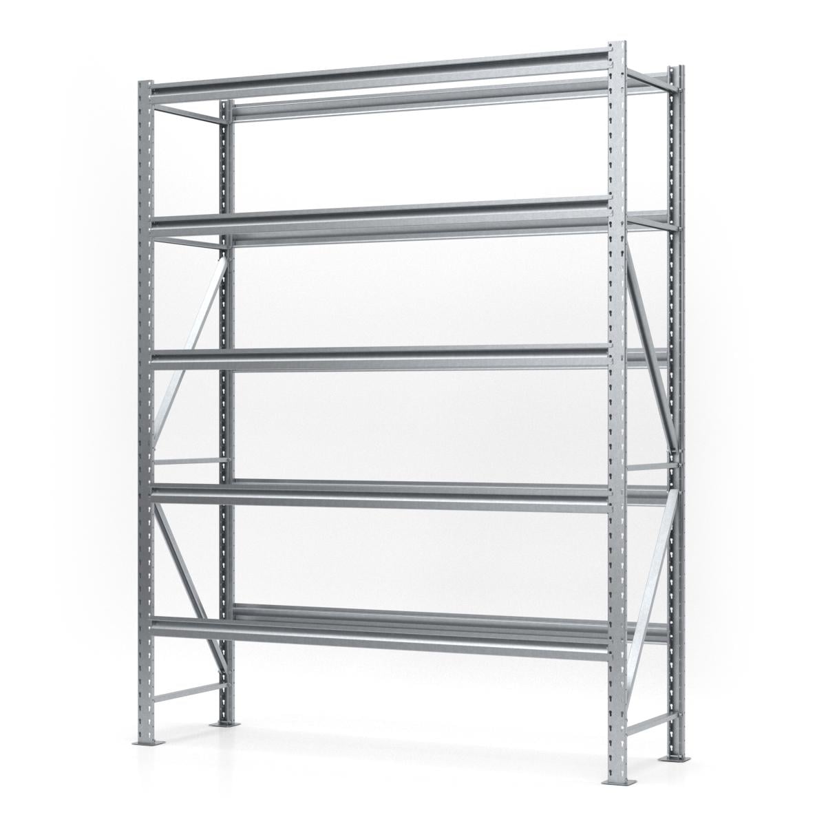 Каркас стеллажа PIN Special металлический оцинкованный 2500х2650х500 мм 5 полок