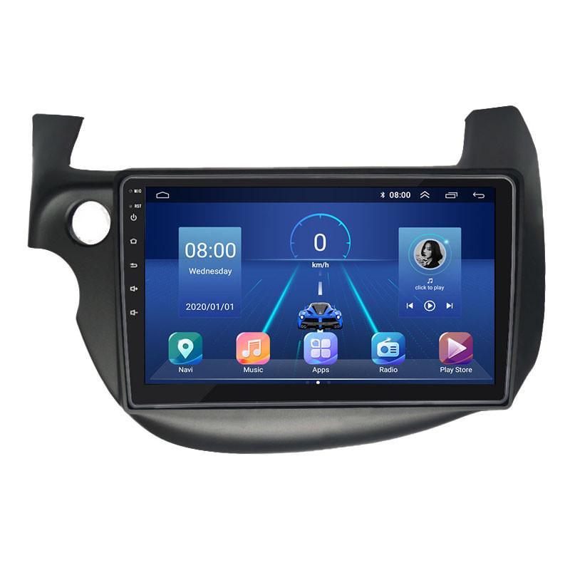 Автомагнитола штатная Lesko для Honda Jazz II 2008-2010 10" 6/128Gb 4G Wi-Fi GPS Top MOB