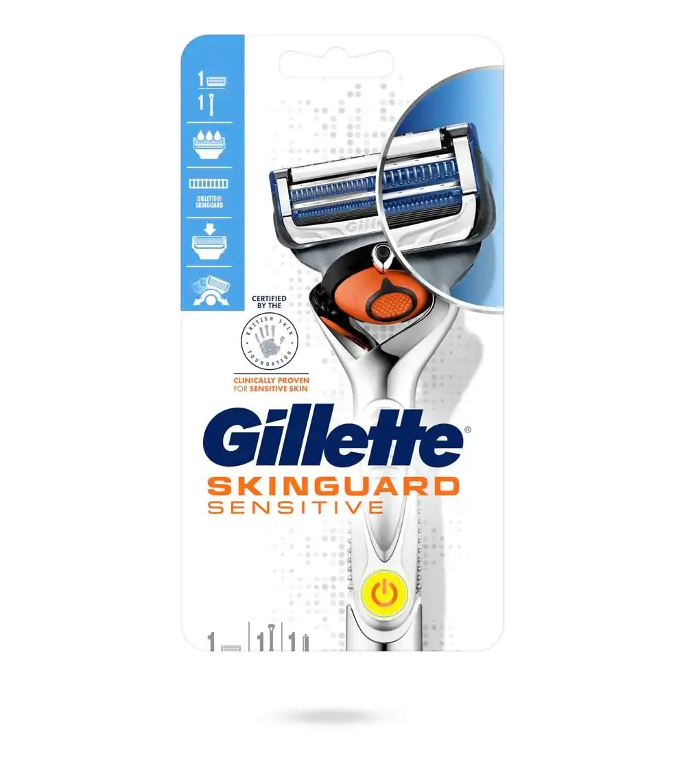 Станок для гоління GILLETTE SkinGuard Sensitive Power Flexball з 1 картриджем (13310658)