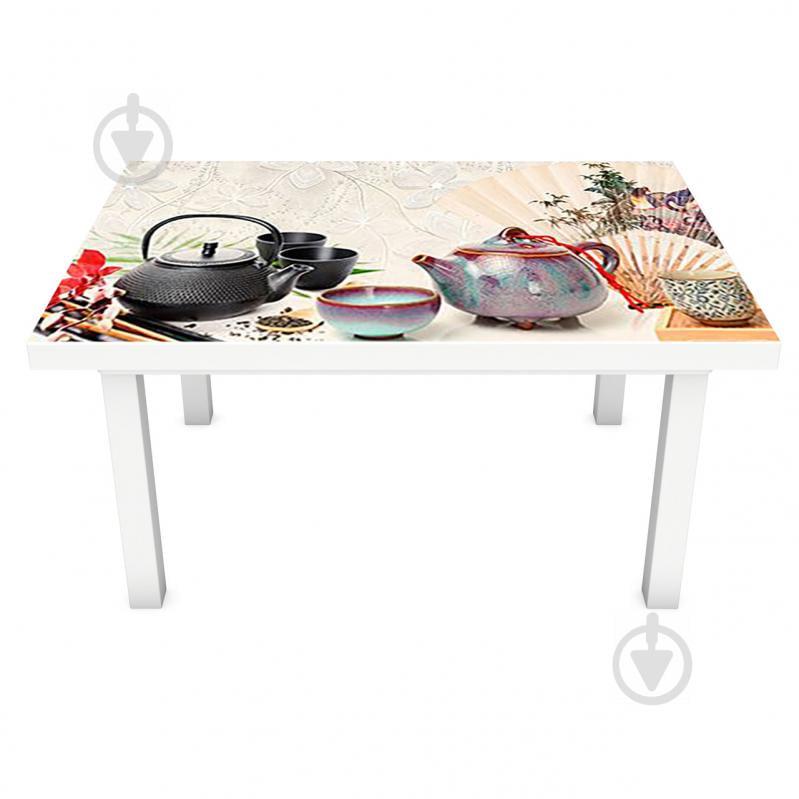 Наклейка виниловая на стол Zatarga «Чашки» 650х1200 мм Z180447/1st - фото 2