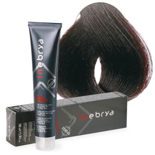 Крем-краска для волос Inebrya Color 1/20 черный с фиолетовым оттенком 100 мл