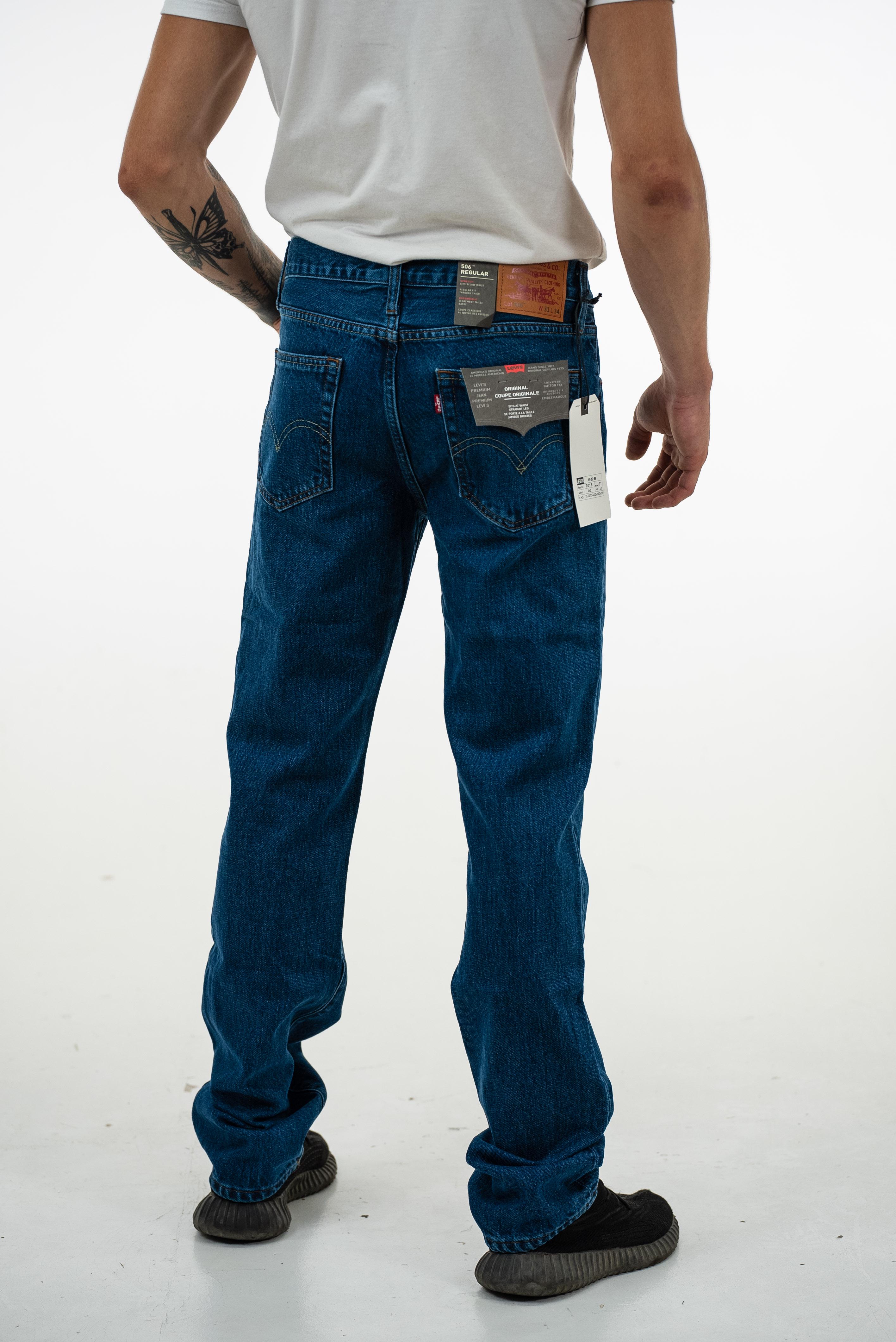 Джинси чоловічі Levi's 506 7016-02 W38 L34 (12361974) - фото 8