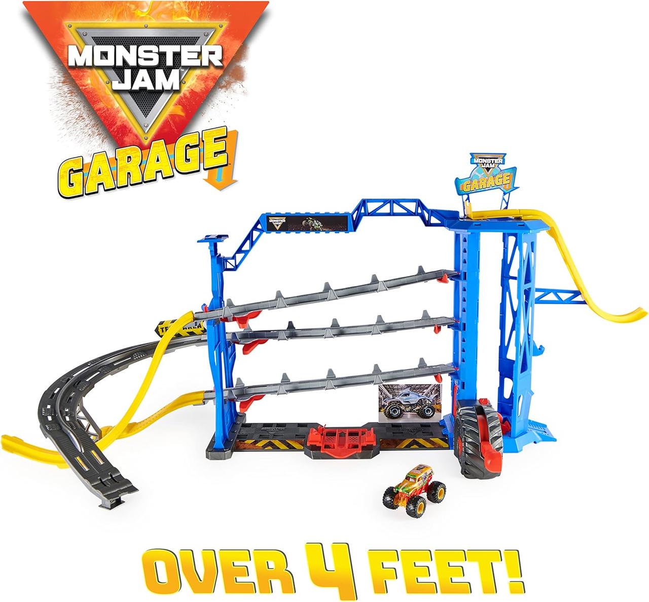 Игровой набор Monster Jam Garage 6065444 со звуком и светом (18184636) - фото 4