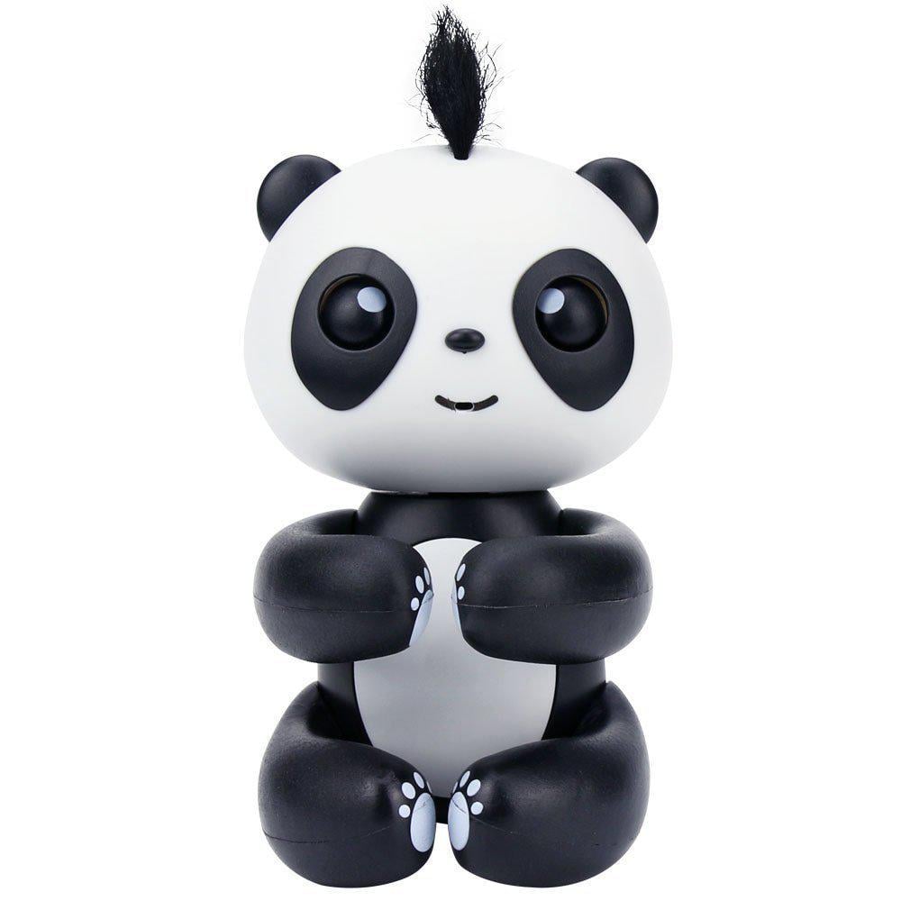 Интерактивная игрушка Fin гertip Happy Fin гer Panda 6 функций Черный (SUN0173)