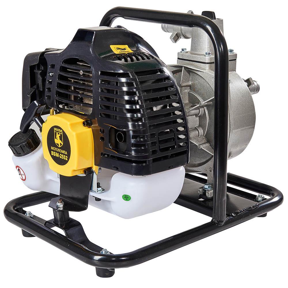 Мотопомпа бензиновая Кентавр ВБМ-2552 2602138093 3,6 л.с. 8 м3/ч Ø25 мм 30 м подъем 52 см3