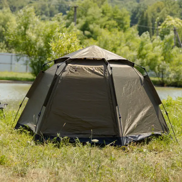 Намет туристичний тримісний вітрозахисний з автоматичним каркасом та сумкою 240х210х130 см Хакі (147-107-LU-020 ) - фото 3 Намет туристичний тримісний вітрозахисний з автоматичним каркасом та сумкою 240х210х130 см Хакі (147-107-LU-020 ) - фото 3