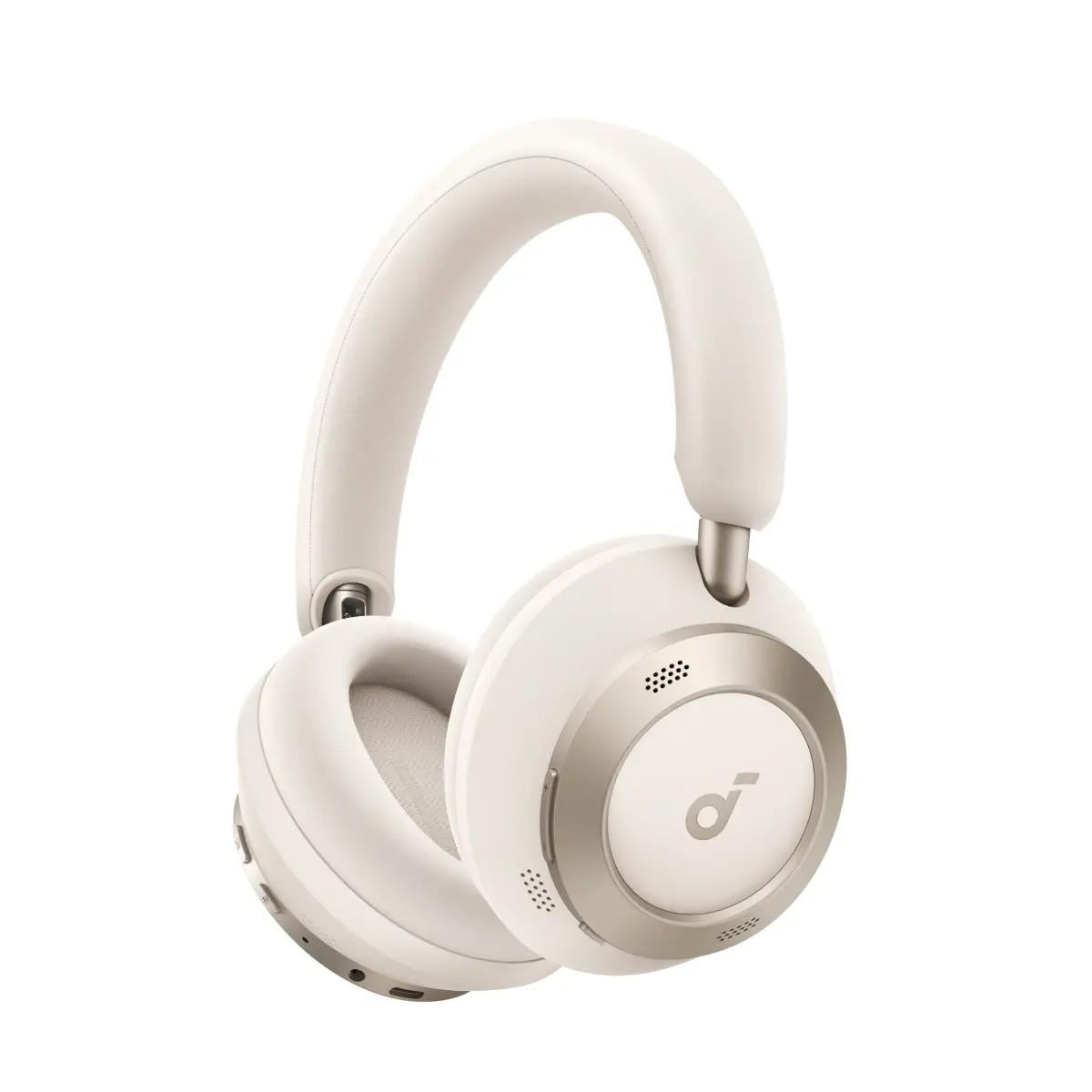 Навушники з мікрофоном Anker Soundcore Space One Pro Cream White (568984)