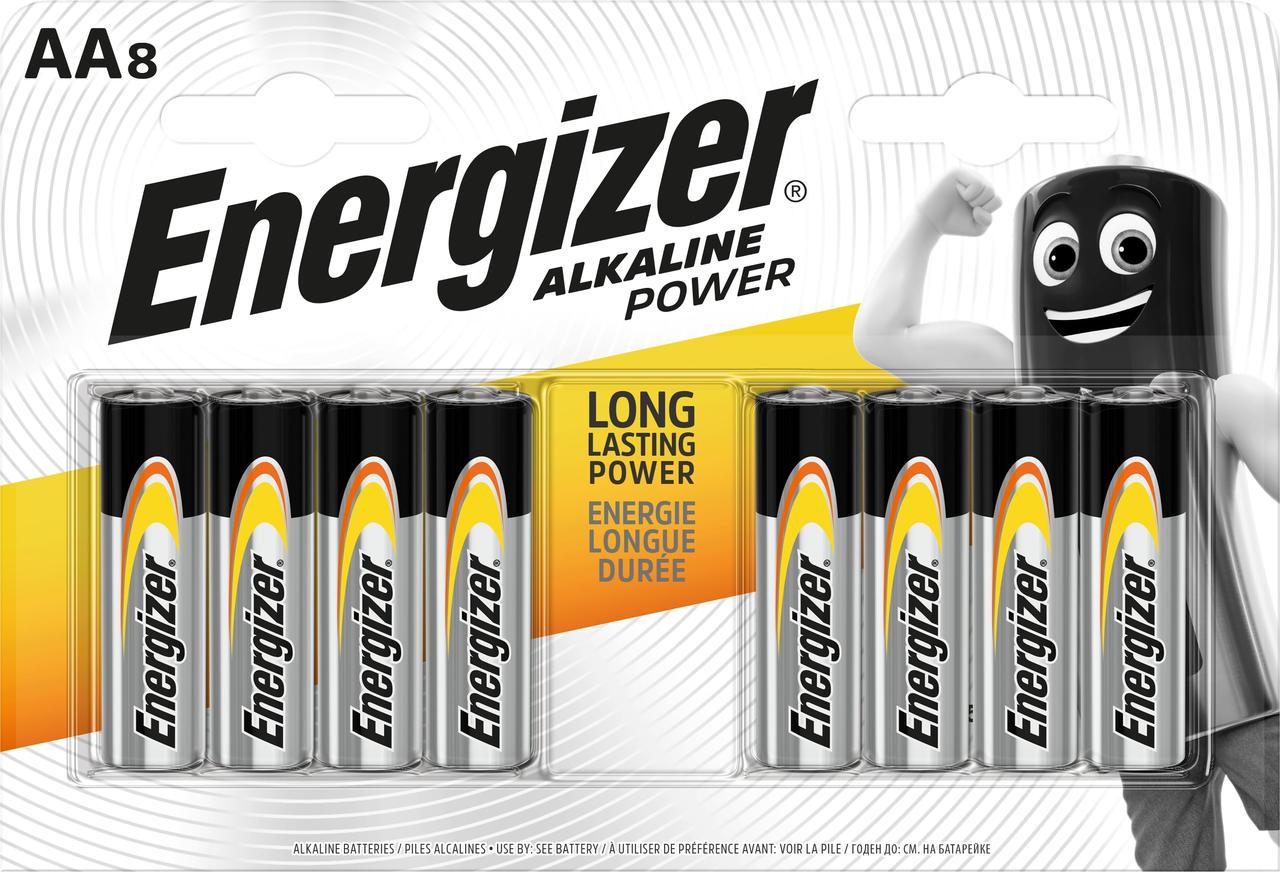 Батарейка Energizer AA Alkaline Power 8 шт.