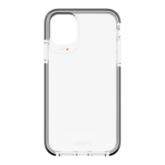 Противоударный чехол GEAR4 Piccadilly D3O с антимикробным покрытием для Iphone 11 (6.1") прозрачный Black