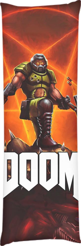 Подушка дакимакура Doom 2 60x180 см (14106062)