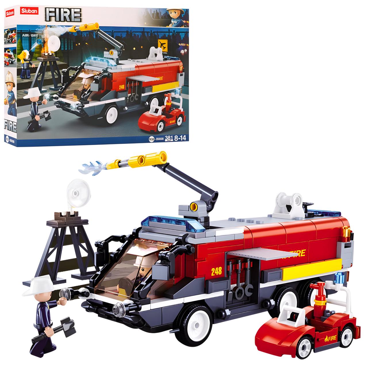 Конструктор Sluban Пожарная техника 381 дет. (M38-B0808)
