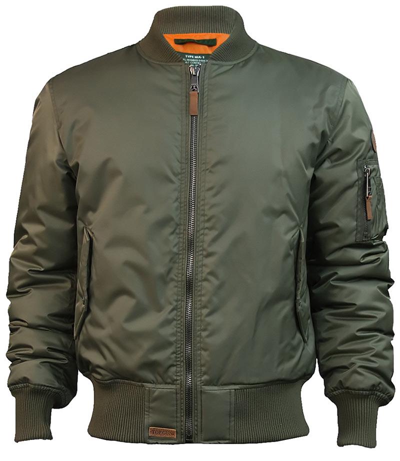 Бомбер Top Gun MA-1 Bomber Jacket S Olive (TGJ1540OS) - фото 1