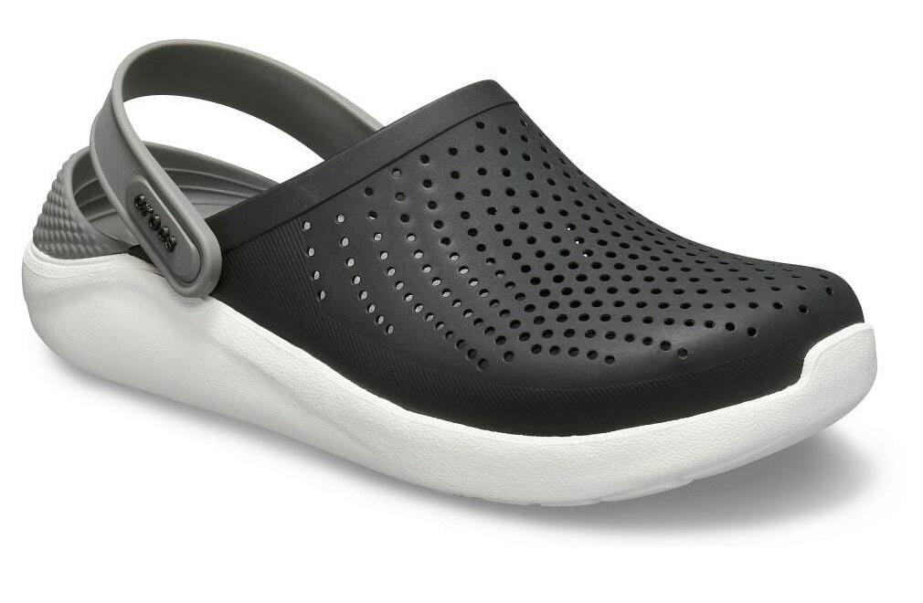 Сабо Crocs LiteRide Clog M9W11 р. 42 27,5 см Black/Smoke (204592) - фото 2
