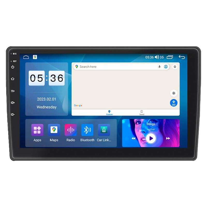 Автомагнитола штатная Lesko для Hyundai i40 I Рестайлинг 2015-2019 2/32 Гб CarPlay 4G Wi-Fi GPS Prime 9" (34764253)
