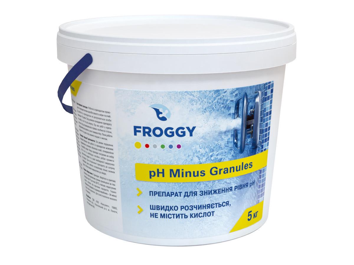 Засіб для зниження рівня PH води в басейні Froggy PH-Minus Granules 5 кг