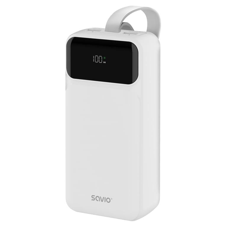 Повербанк Savio BA-11 10000 mAh White (613794)