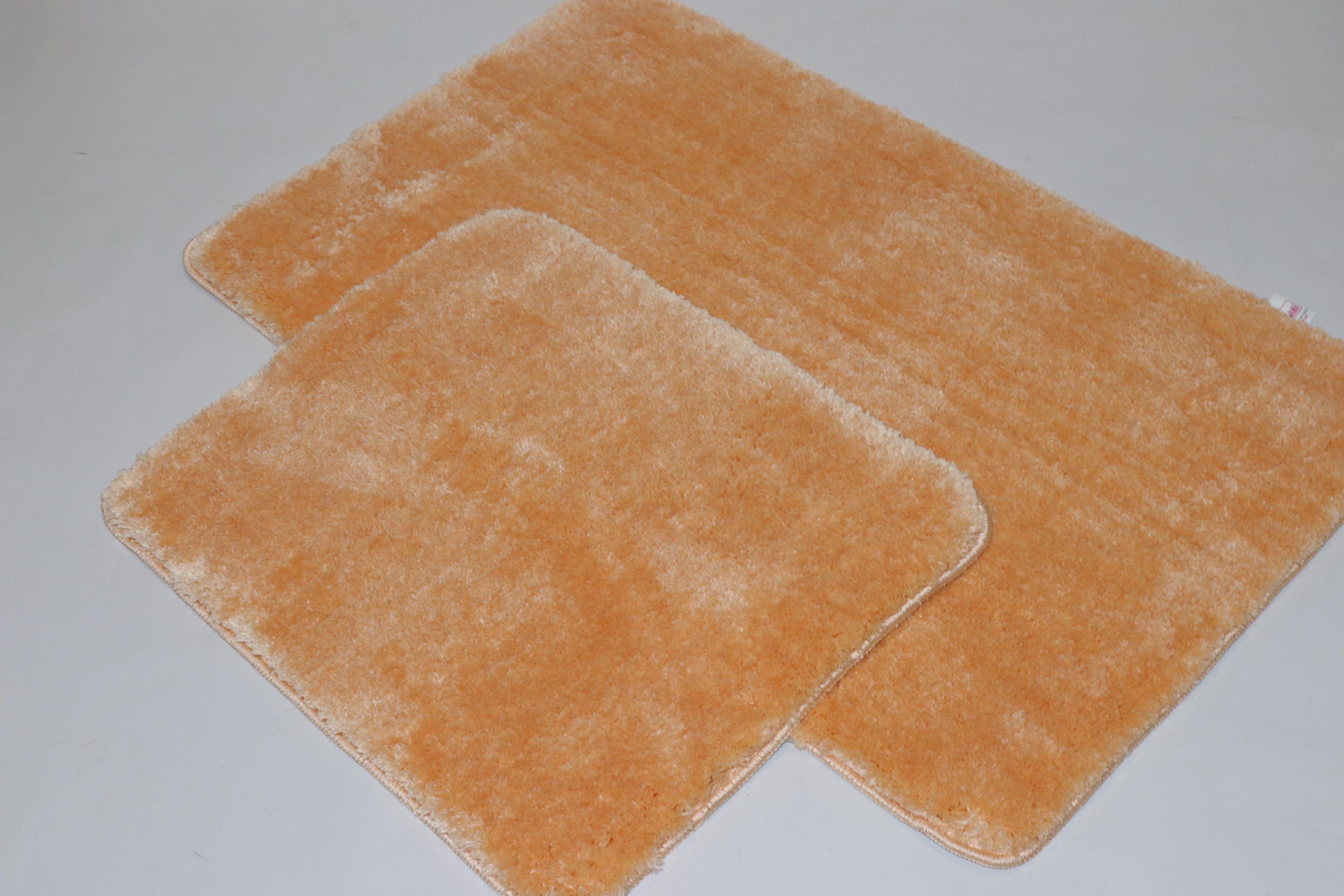 Набор ковриков Softmicro для ванной и туалета 60x100/50x60 см Peach (07008)