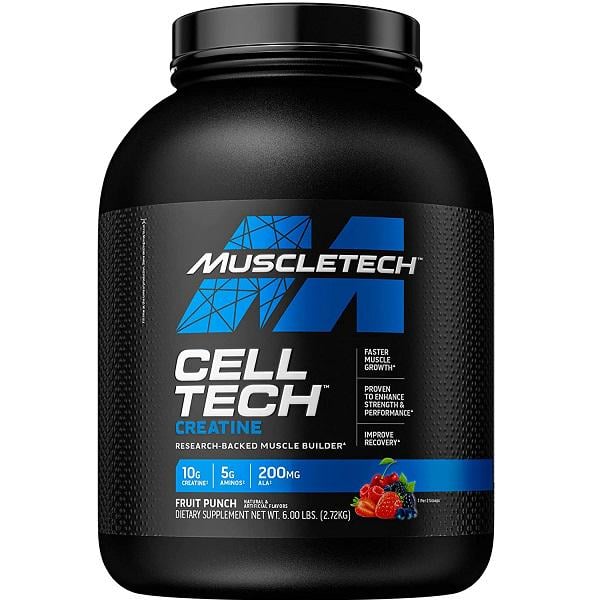 Креатин комплекс MuscleTech Cell Tech Performance Series Creatine 2720 г 54 порции Fruit Punch