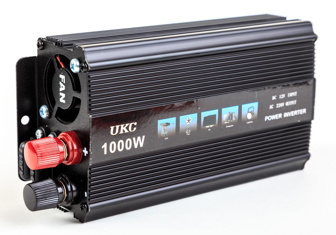 Перетворювач струму автомобільний SSk1000W USB 12 В-220 В (59a94a65) - фото 3