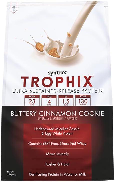 Протеїн Syntrax Trophix Buttery Cinnamon Cookie 908 г