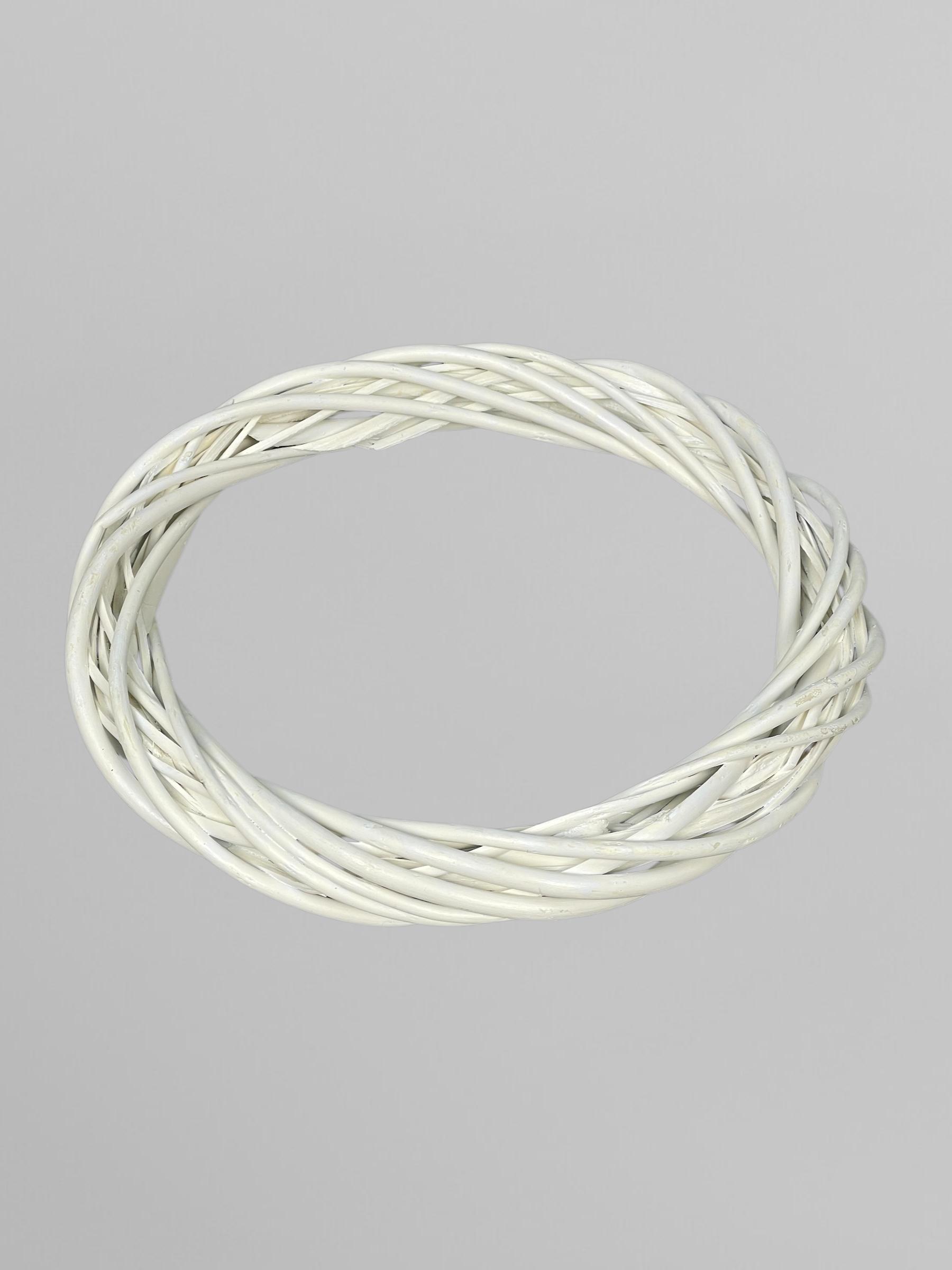 Основание для венков 40 см Белый (С0016)