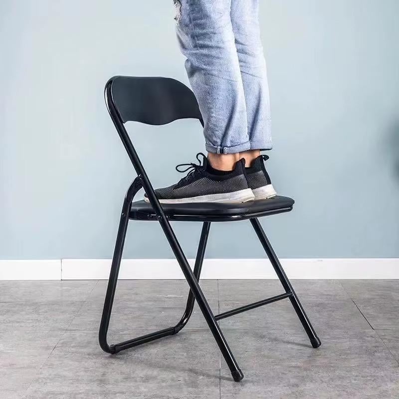 Стілець складаний TIKO Intarsio екокожа/метал Чорний (28710776) - фото 12 Стілець складаний TIKO Intarsio екокожа/метал Чорний (28710776) - фото 12