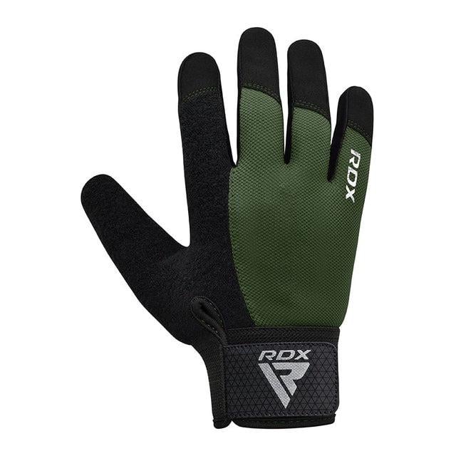 Перчатки для фитнеса RDX W1 Full Finger Army XL Green - фото 2