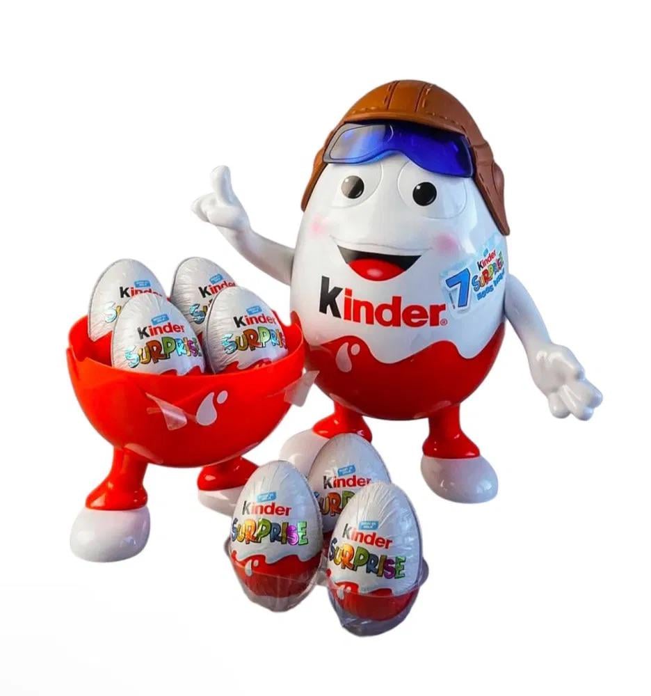 Іграшка Kinderino Kinder Pilot Пілот 140 г (2523333997)