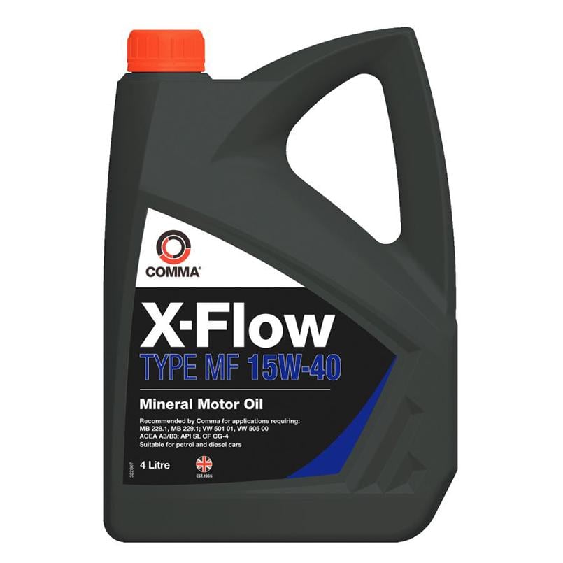 Моторне масло Comma X-FLOW TYPE MF 15W-40 4л Моторне масло Comma X-FLOW TYPE MF 15W-40 4л