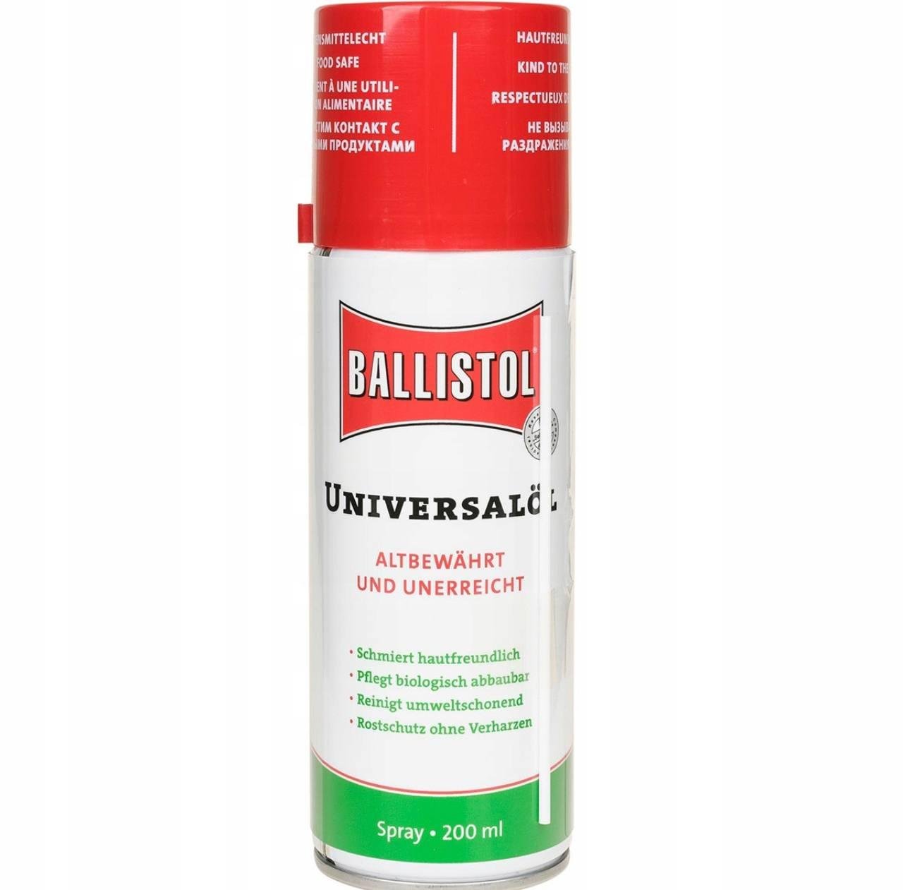 Масло для оружия Ballistol спрей 200 мл (62207691)