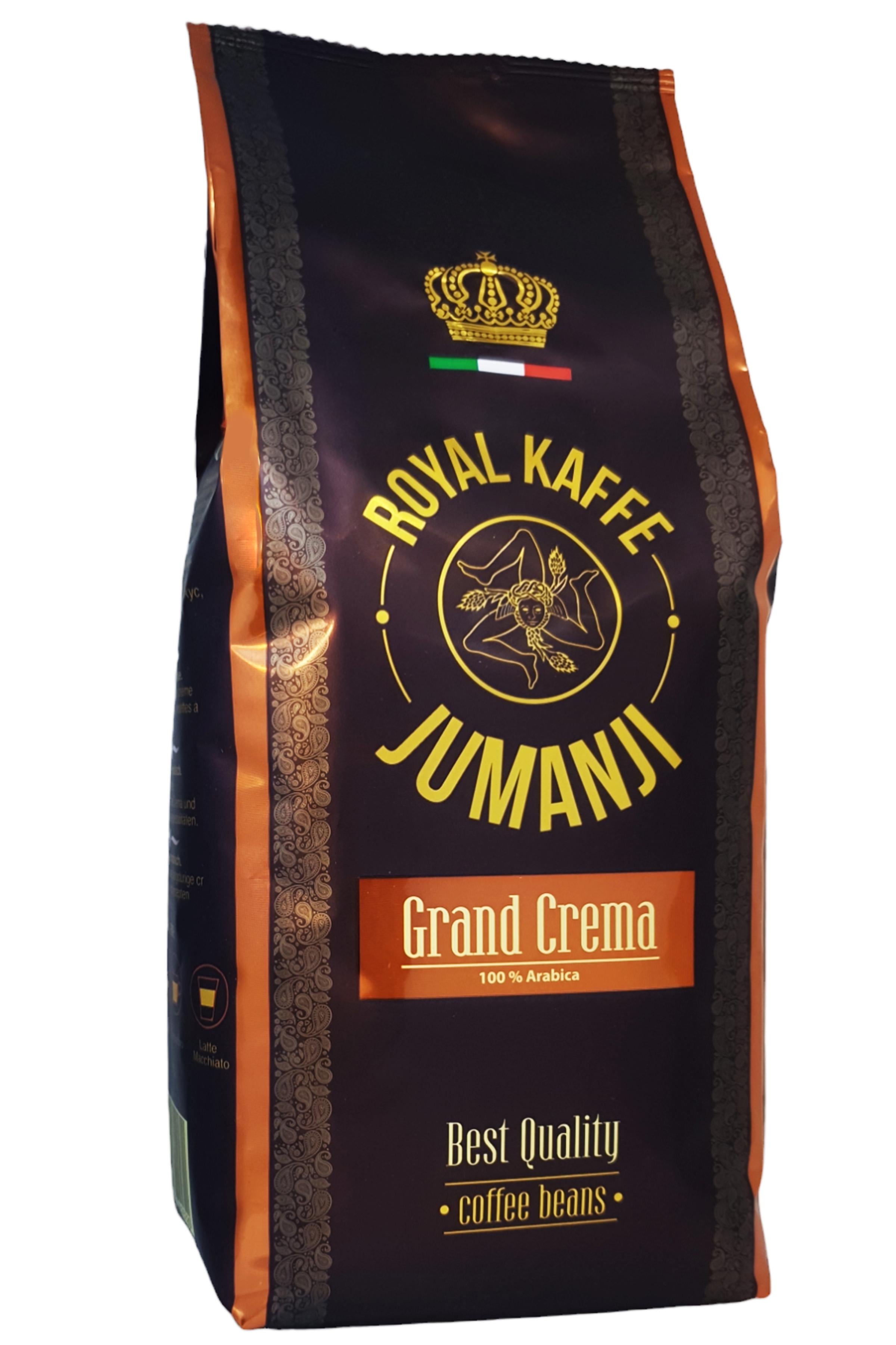 Кофе Jumanji Royal Kaffee Grand Crema зерно 1 кг (58658)