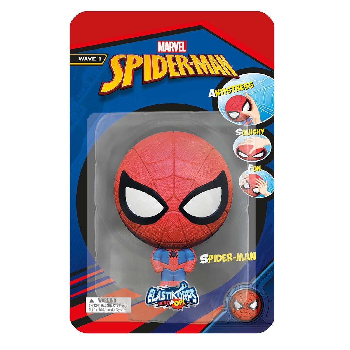 Детская игровая фигурка HeroPop Spider-Man Elastikorps Красный (HEPO10MARM)