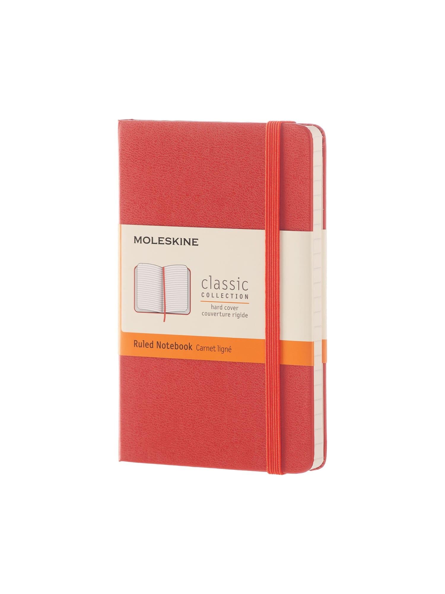 Записная книжка Moleskine Classic карманная линейка Оранжевый (MM710F16)