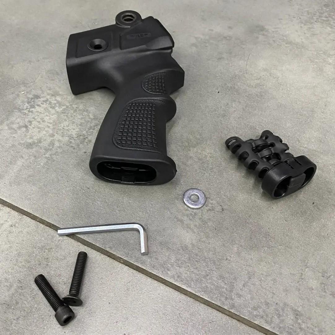 Рукоятка пистолетная DLG Tactical DLG-108 для Remington 870/750 с отсеком и гнездами под антабку Черный (244080) - фото 7 Рукоятка пистолетная DLG Tactical DLG-108 для Remington 870/750 с отсеком и гнездами под антабку Черный (244080) - фото 7