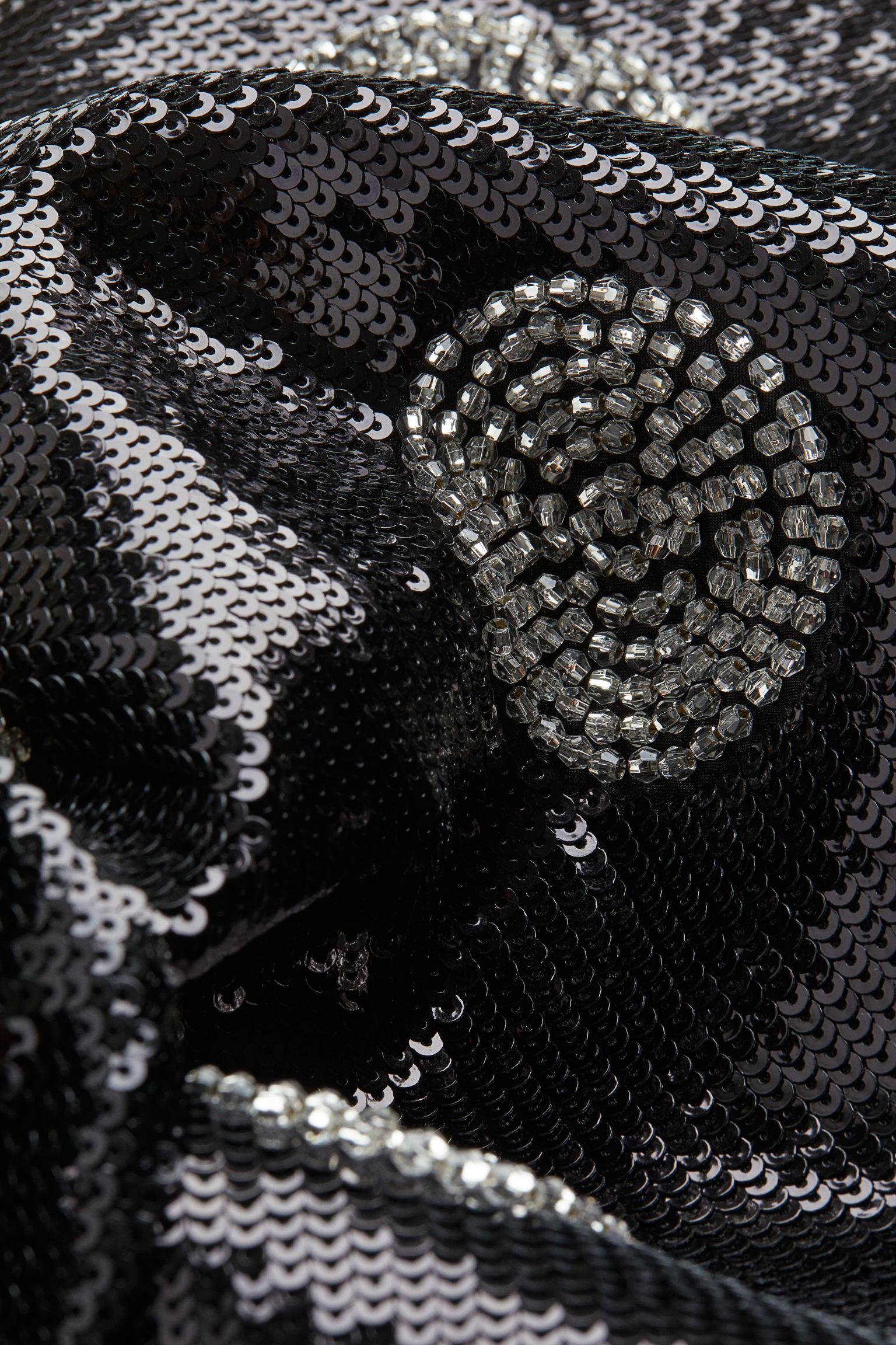 Топ з паєтками р. 38 Чорний (1034547ral) - фото 2 Топ з паєтками р. 38 Чорний (1034547ral) - фото 2