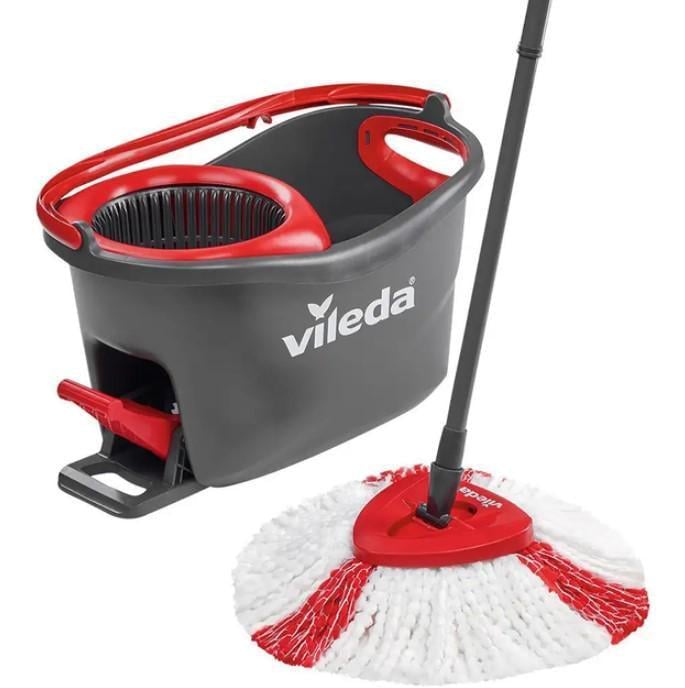 Набор для уборки Vileda TURBO Microfibre 2в1 с педальным отжимом и микрофиброй
