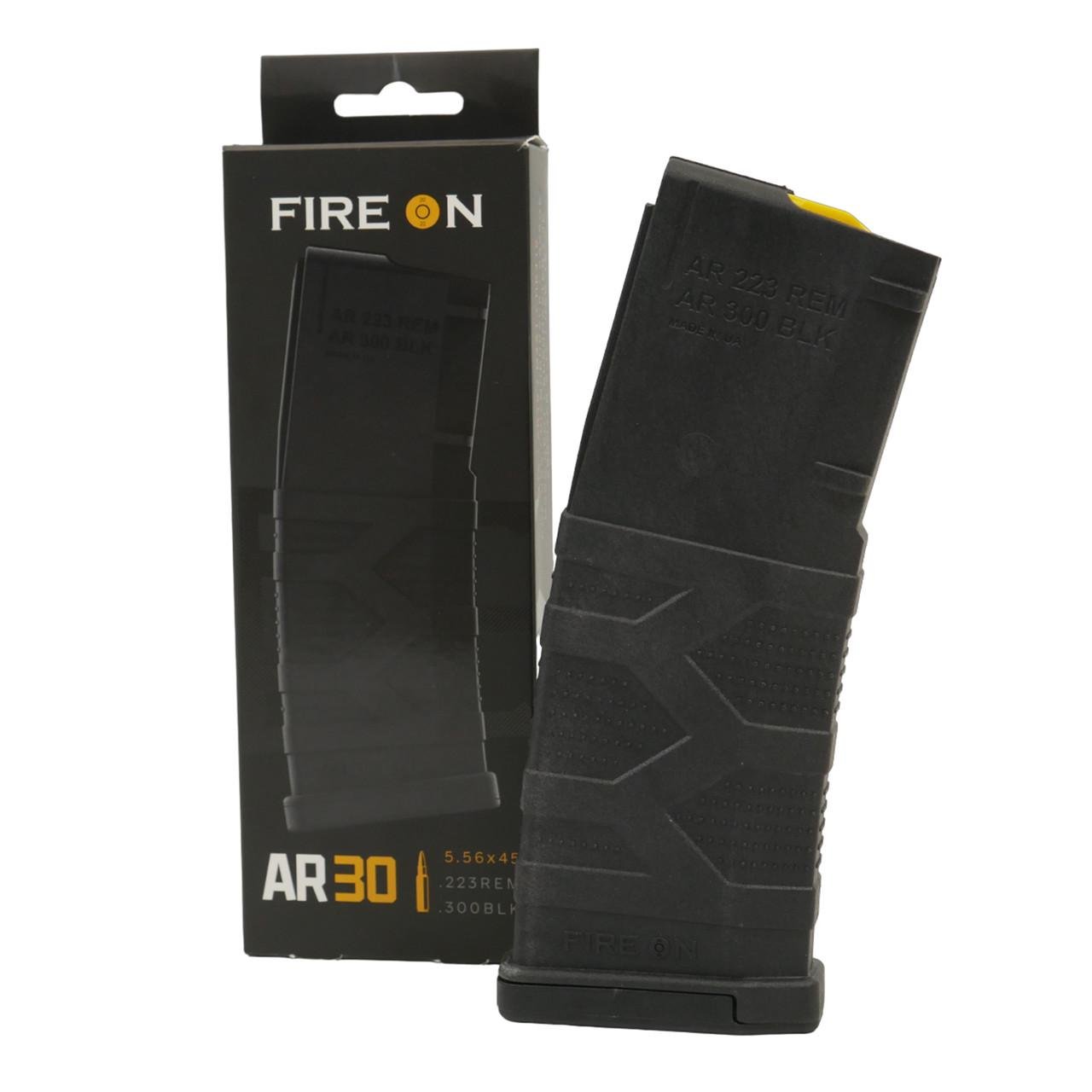 Магазин FireON АR 5.56х45/.223REM Черный/Желтый (2293100175) Магазин FireON АR 5.56х45/.223REM Черный/Желтый (2293100175)