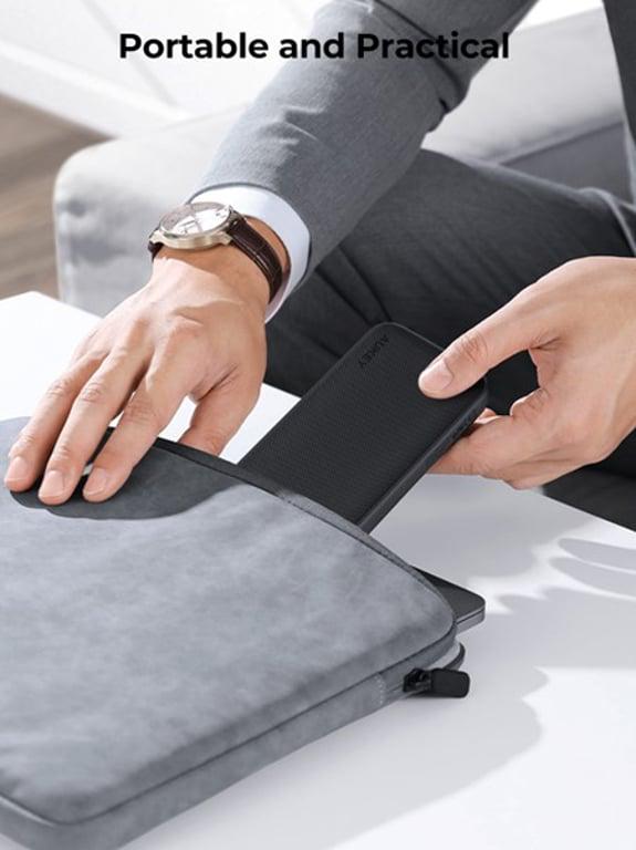 Повербанк Aukey PB-Y46 10000 mAh Grey (613567) - фото 6 Повербанк Aukey PB-Y46 10000 mAh Grey (613567) - фото 6