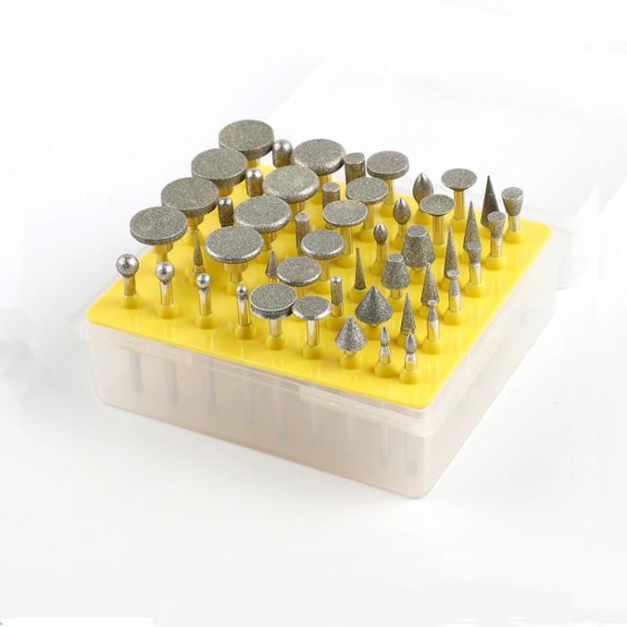 Шарошки алмазные для гравера YDS 50 шт. мелкая фракция Шарошки алмазные для гравера YDS 50 шт. мелкая фракция