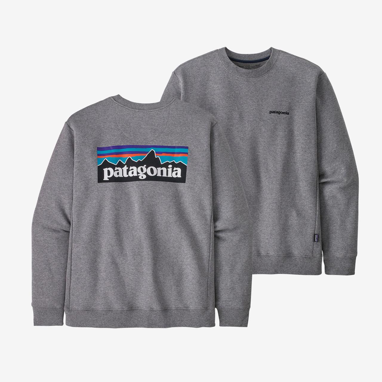 Світшот чоловічий Patagonia P-6 Logo Uprisal Crew Sweatshirt Gravel Heather XL (GLH39657-XL) - фото 2